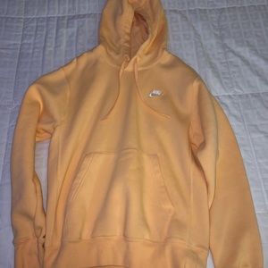 Orange Chalk Nike Sportswear Club Fleece Pullover Hoodie